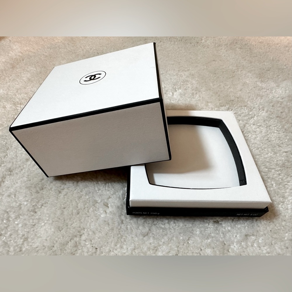 Chanel authentic gift storage body cream box